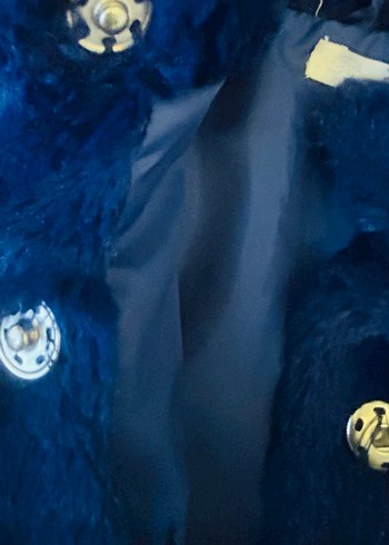 Panço Mavi Kürk Yumuşak Yelek - Görsel 5