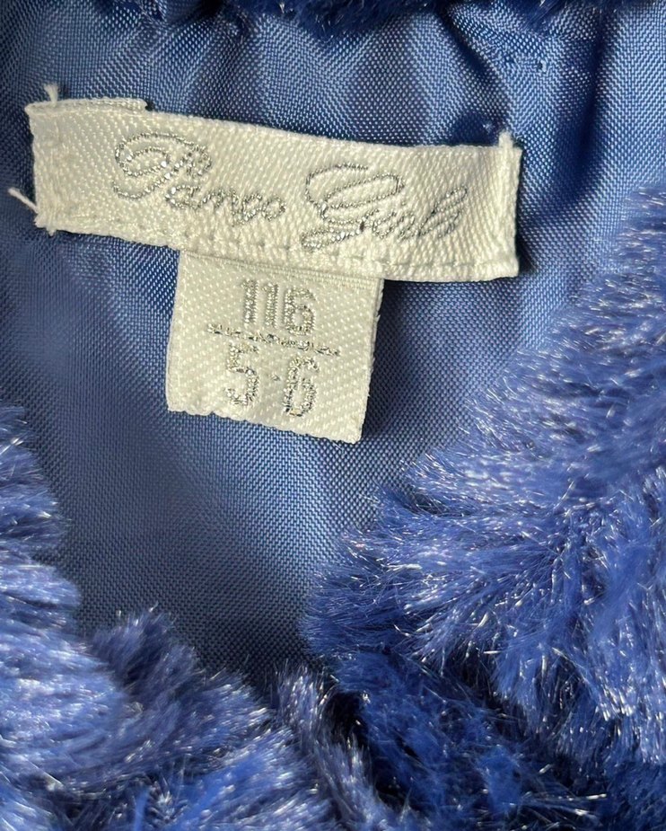 Panço Mavi Kürk Yumuşak Yelek - Görsel 3