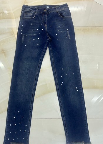 Panço Lacivert Kot Pantolon - Görsel 4