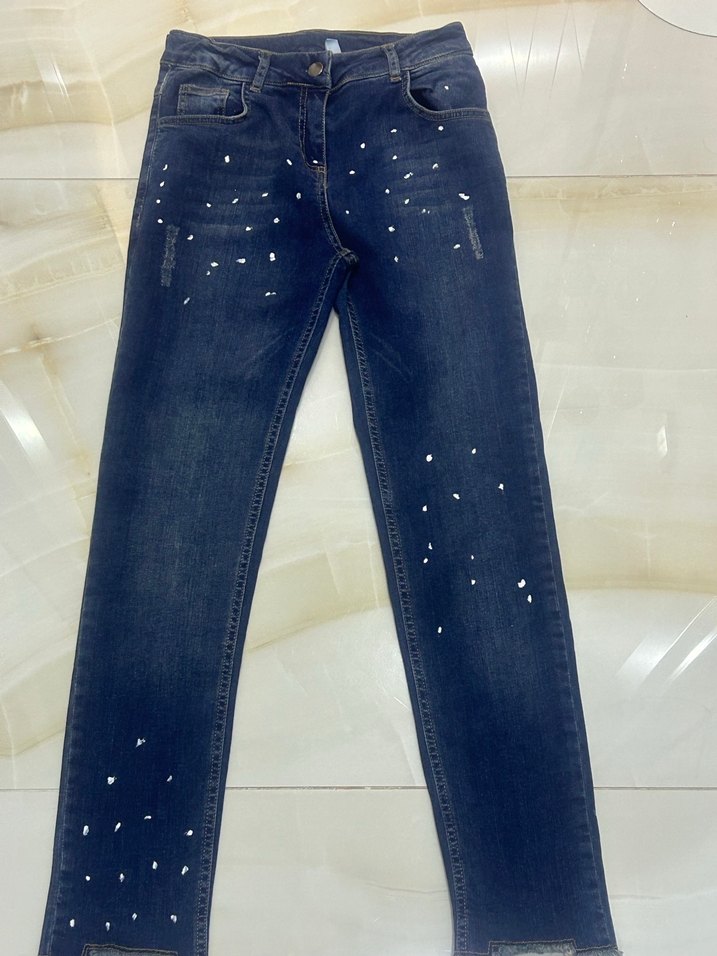 Panço Lacivert Kot Pantolon - Görsel 4