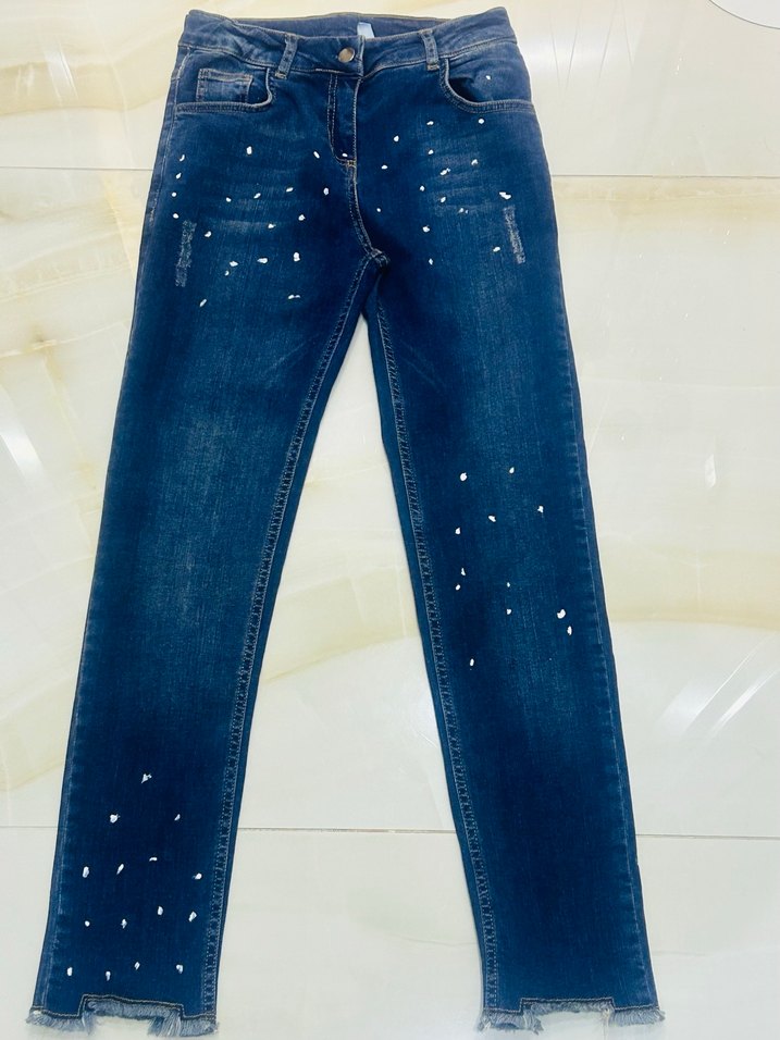 Panço Lacivert Kot Pantolon - Görsel 3