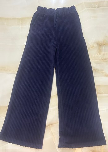 Defacto Lacivert Kadife Pantolon - Görsel 2