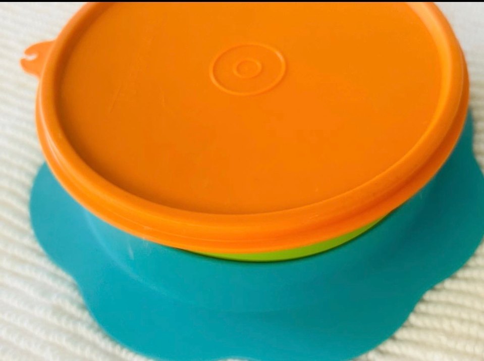 Tupperware Kaydırmaz Altlı Mama Tabağı - Görsel 2