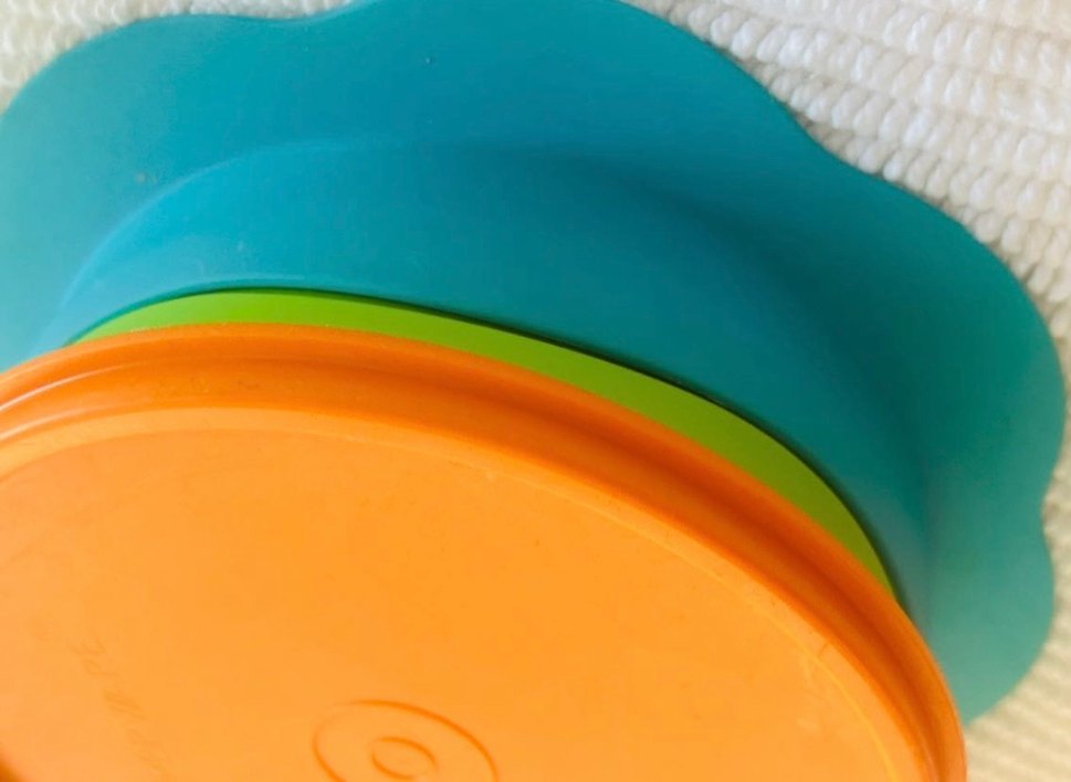 Tupperware Kaydırmaz Altlı Mama Tabağı - Görsel 3