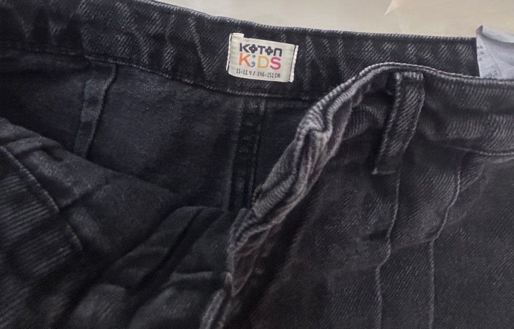 Koton Şort Kot Etek - Görsel 5