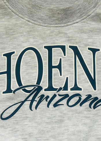 H&M Gri Sweatshirt - Görsel 7