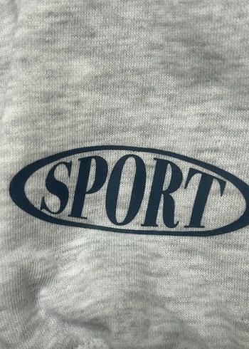 H&M Gri Sweatshirt - Görsel 6