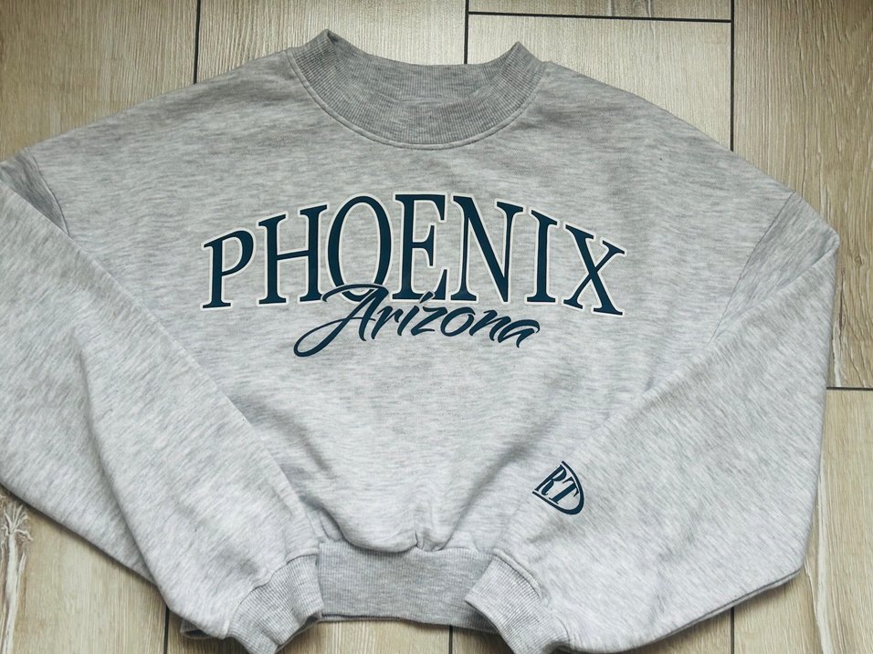 H&M Gri Sweatshirt - Görsel 2