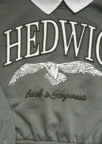 H&M Yeşil Sweatshirt - Görsel 6