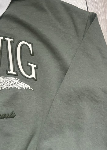 H&M Yeşil Sweatshirt - Görsel 7