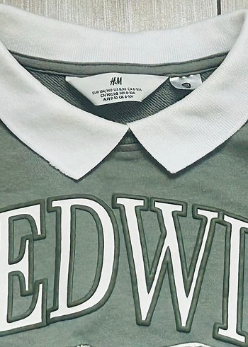 H&M Yeşil Sweatshirt - Görsel 2