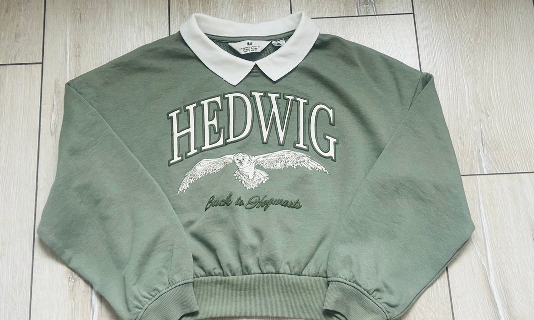 H&M Yeşil Sweatshirt - Görsel 4