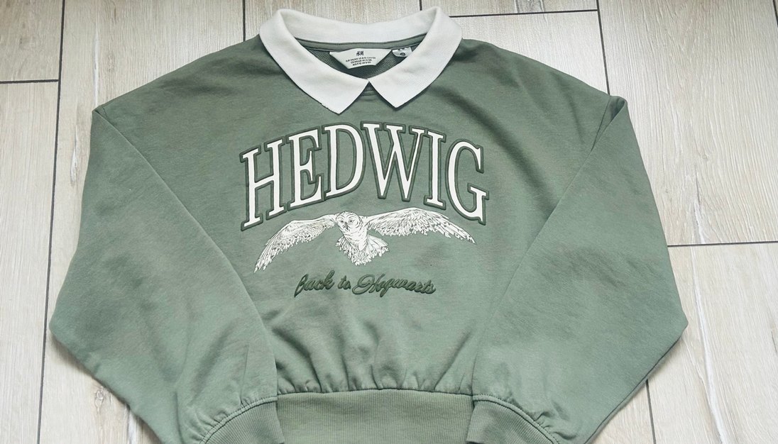 H&M Yeşil Sweatshirt - Görsel 3