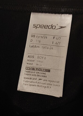 6 Yaş Beden çeşitli Renk SPEEDO YUZUCU SORTU