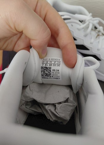 Adidas Beyaz Unisex Koşu Ayakkabısı - Görsel 3