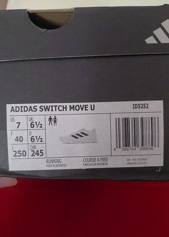 Adidas Beyaz Unisex Koşu Ayakkabısı - Görsel 6