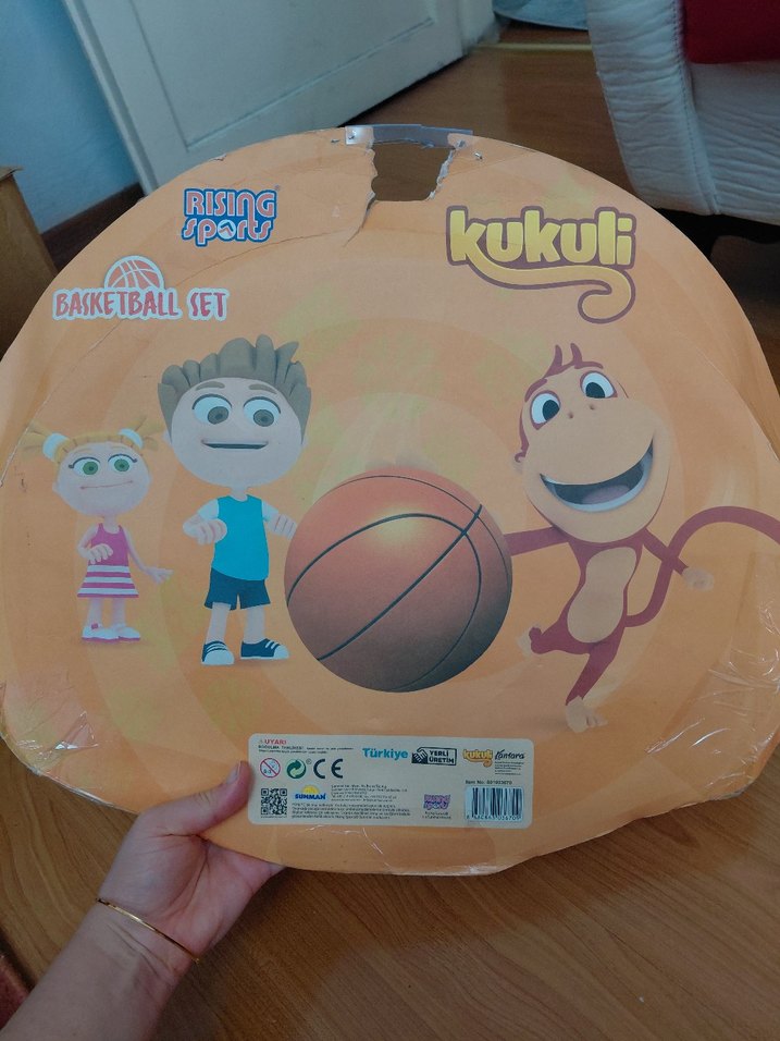 Renkli Kukuli Basketbol Seti - Görsel 2