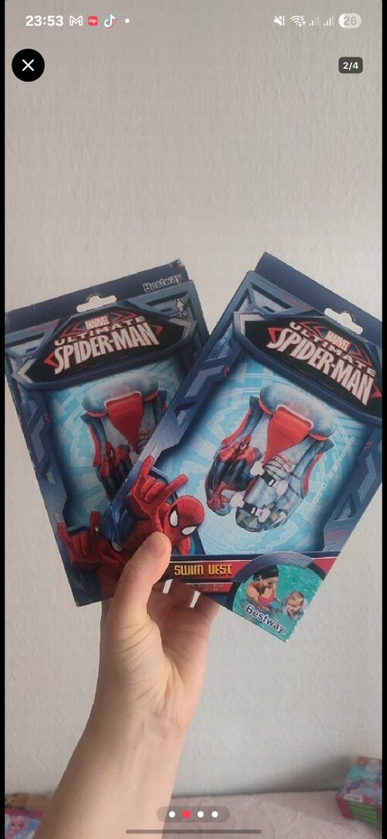 Spiderman Çocuk Can Yeleği - Görsel 2