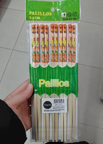 10 çift Bambu Chopstick yeni - Görsel 2