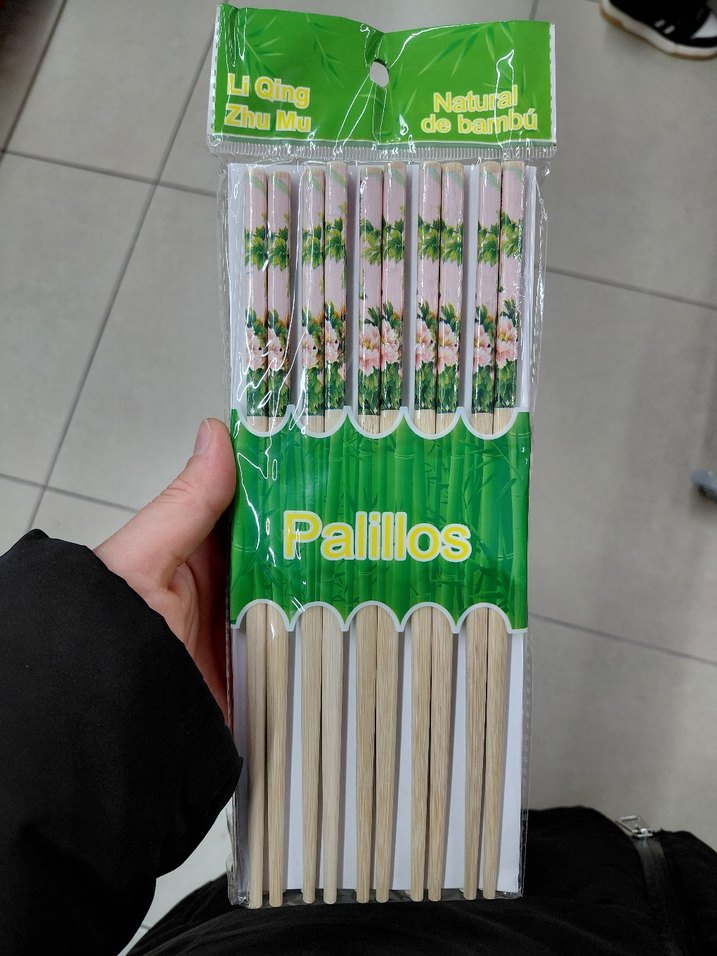 10 çift Bambu Chopstick yeni - Görsel 3