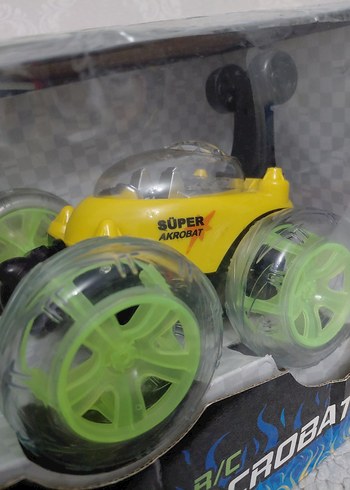 Sarı Akrobat Kumandalaı Araba ADET - Görsel 3