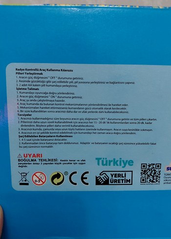 Sarı Akrobat Kumandalaı Araba ADET - Görsel 5