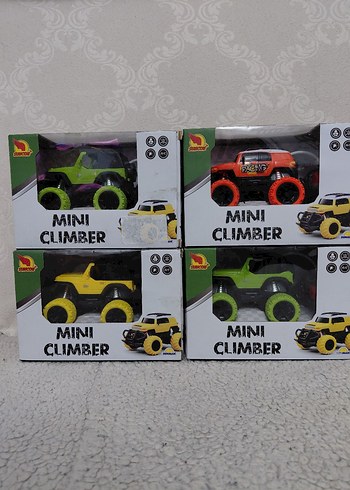 Yeşil Mini Dağcı Kumandalı Araba - Görsel 3