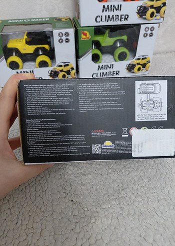 Yeşil Mini Dağcı Kumandalı Araba - Görsel 2