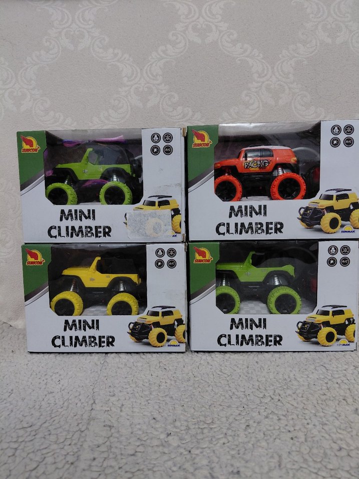 Yeşil Mini Dağcı Kumandalı Araba - Görsel 3