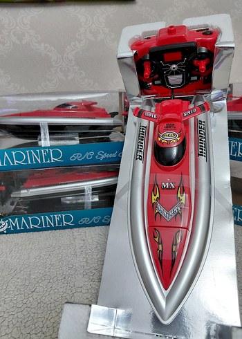Kırmızı MARINER Kumandalı Tekne ADET - Görsel 5