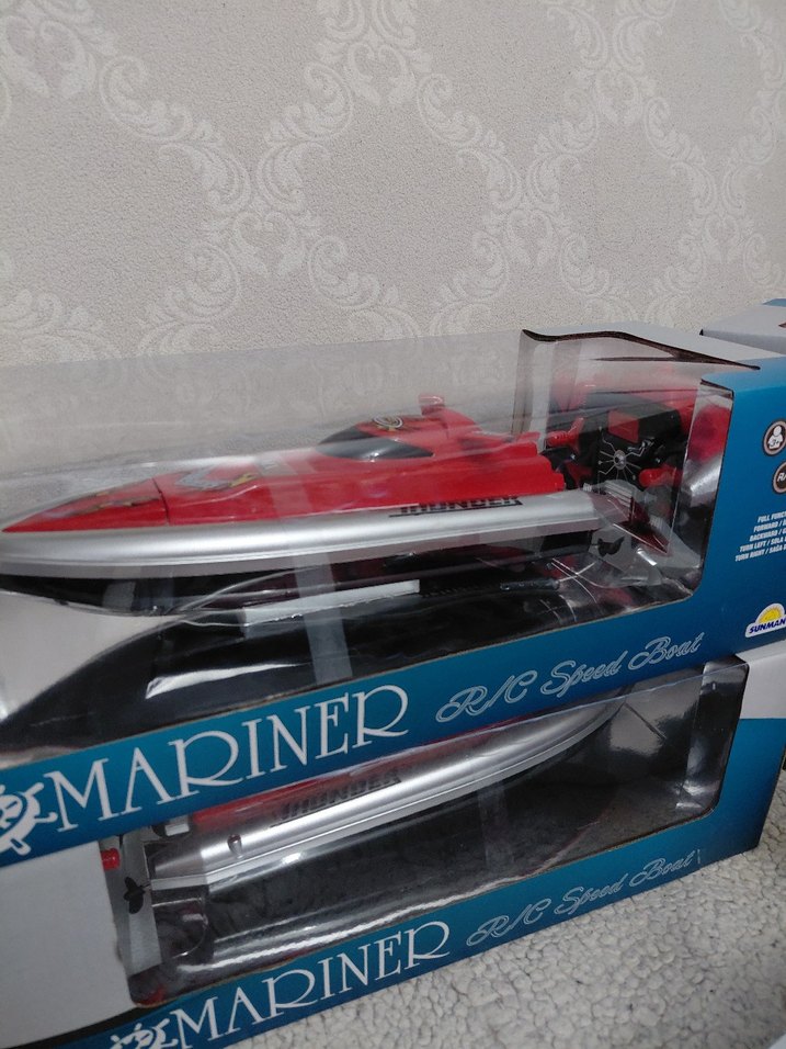 Kırmızı MARINER Kumandalı Tekne ADET - Görsel 4