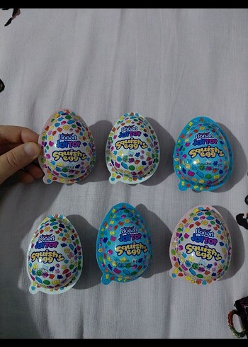 Bonart Renkli Squishy Yumurta ADET - Görsel 2