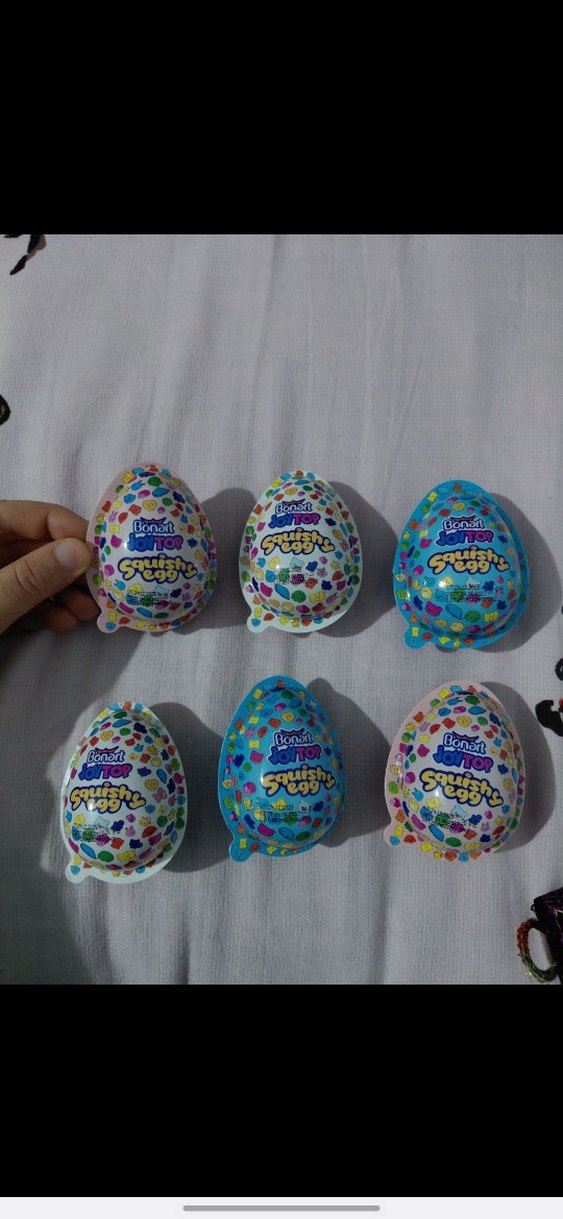 Bonart Renkli Squishy Yumurta ADET - Görsel 2