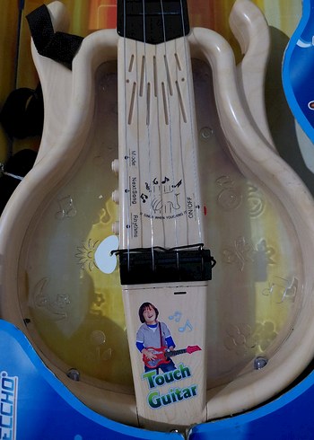 Sesli ışıklı Gitar yeni - Görsel 2