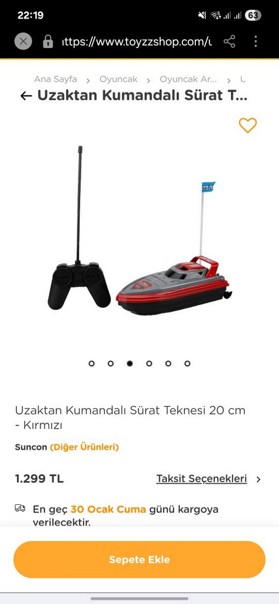 Uzaktan Kumandalı Tekne Yeni - Görsel 5