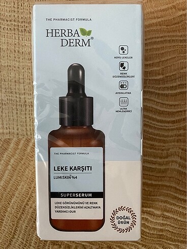 Herbaderm leke karşıtı serum