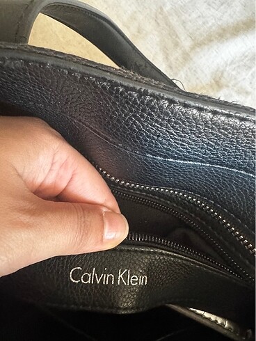 Beden siyah Renk Calvin klein Orjinal Çanta