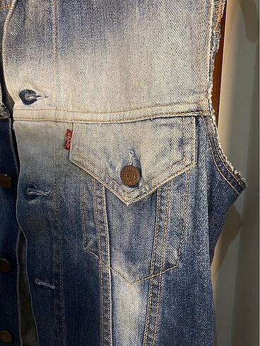 s Beden lacivert Renk Levi?S Vintage 90?s Trucker Ceket