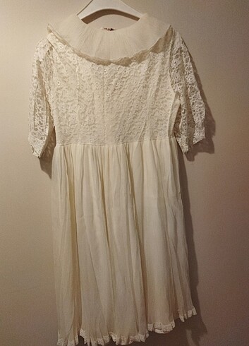 m Beden Vintage gecelik sabahlık 
