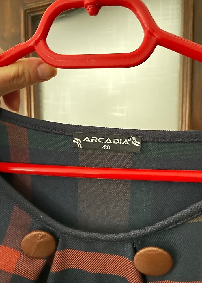 Lacivert Elbise - Görsel 2