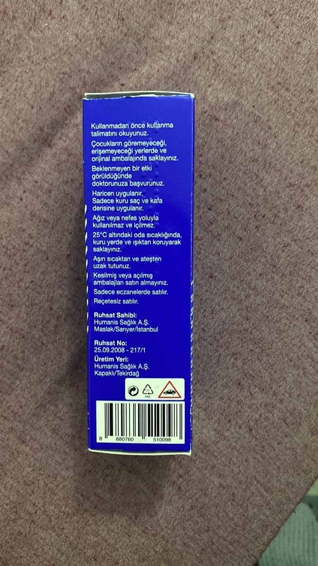 Minoxil Forte %5 Deri Spreyi 60 ml - Görsel 2