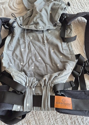 Gri Bebek Taşıyıcı Kanguru - Görsel 7