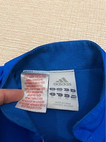 18-24 Ay Beden mavi Renk Adidas eşofman takımı
