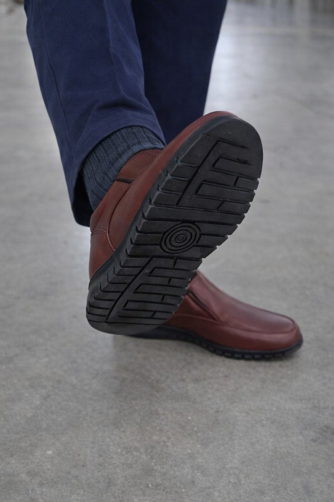 Kahverengi Erkek Klasik Günlük Ayakkabı - Görsel 2