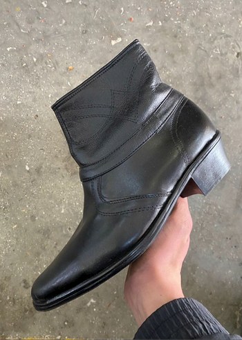 Özel Üretim Hakiki Deri Kovboy Botu - Görsel 2