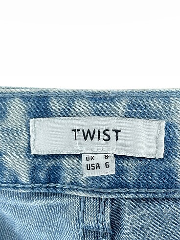 36 Beden mavi Renk Twist Jean / Kot %70 İndirimli.