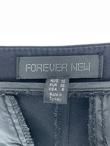 38 Beden siyah Renk Forever New Kumaş Pantolon %70 İndirimli.