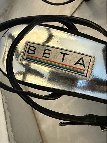 39 Beden siyah Renk Beta ayakkabı