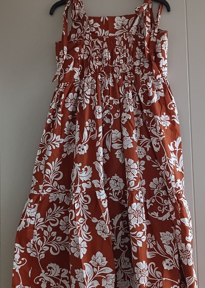 Elbise keten kumaş - Görsel 3