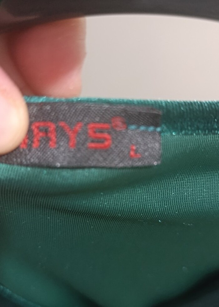 Elbise kadife zümrüt yeşili - Görsel 5